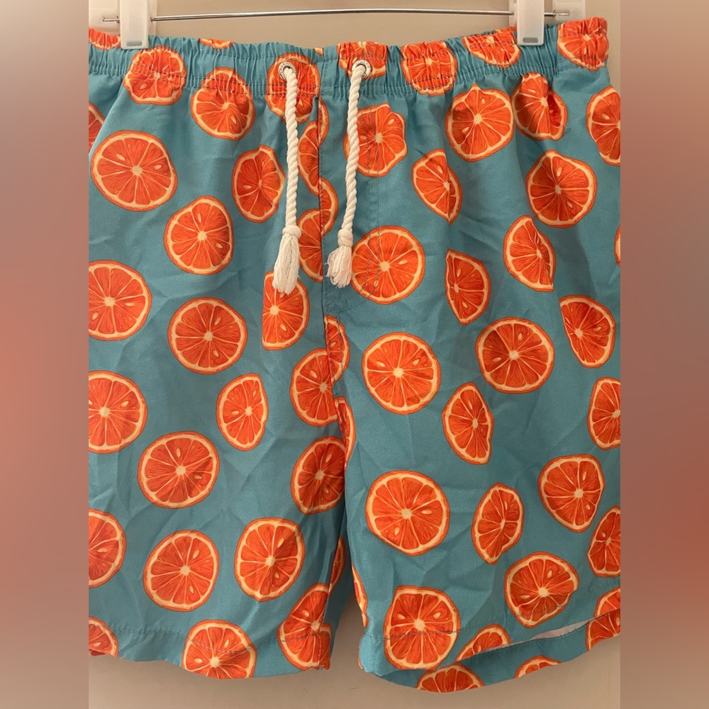 Ingear Swim Trunks W/ Orange Slices
